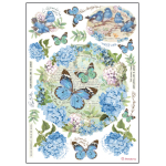 STAMPERIA DECOUPAGE RICE PAPER A4 - DFSA4183