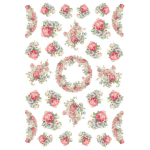 STAMPERIA DECOUPAGE RICE PAPER A4 - DFSA4207