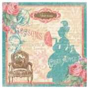 STAMPERIA DECOUPAGE RICE PAPER A4 - DFSA4046