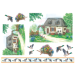 STAMPERIA DECOUPAGE RICE PAPER 48/33 - DFS049