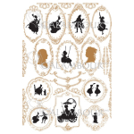 CALAMBOUR DECOUPAGE PAPER 48/33 CM - PAU 82