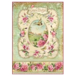 STAMPERIA DECOUPAGE RICE PAPER A4 - DFSA4095