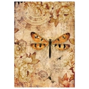 STAMPERIA DECOUPAGE RICE PAPER A4 - DFSA4239