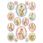 CALAMBOUR DECOUPAGE PAPER 48/33 CM - DGR 257