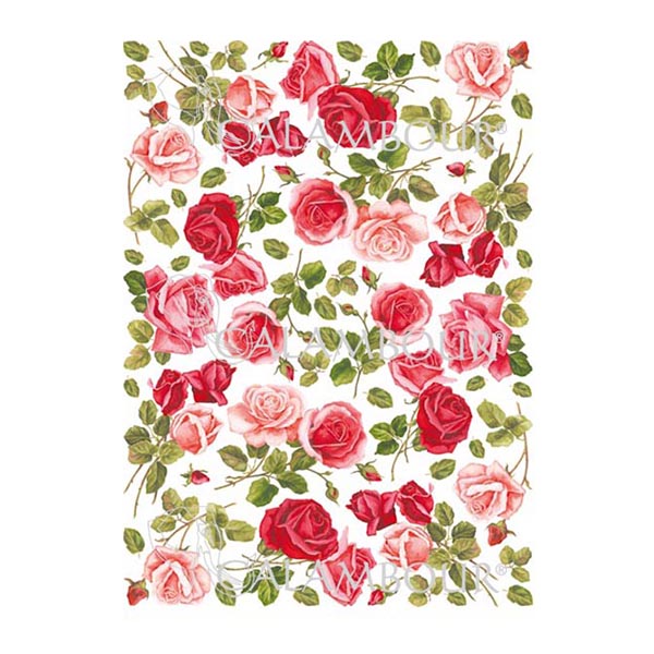 712101 CALAMBOUR DECOUPAGE PAPER 48/33 CM - PAU 21 - Image 1