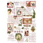 CALAMBOUR DECOUPAGE PAPER 42.5/30.4 CM - DGR 277
