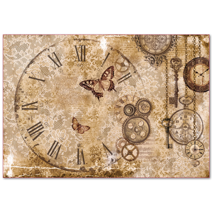 712386-134845 STAMPERIA DECOUPAGE RICE PAPER 48/33 - DFS386 - Image 1