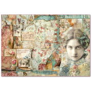 STAMPERIA DECOUPAGE RICE PAPER 48/33 - DFS387