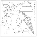 STAMPERIA DECOUPAGE RICE PAPER 50/50 - DFTM02