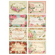 STAMPERIA DECOUPAGE RICE PAPER A4 - DFSA4073