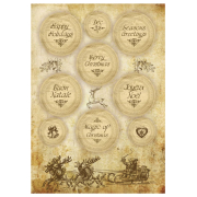 STAMPERIA DECOUPAGE RICE PAPER A4 - DFSA4202