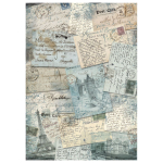 STAMPERIA DECOUPAGE RICE PAPER A4 - DFSA4219