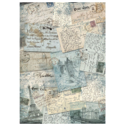 STAMPERIA DECOUPAGE RICE PAPER A4 - DFSA4219