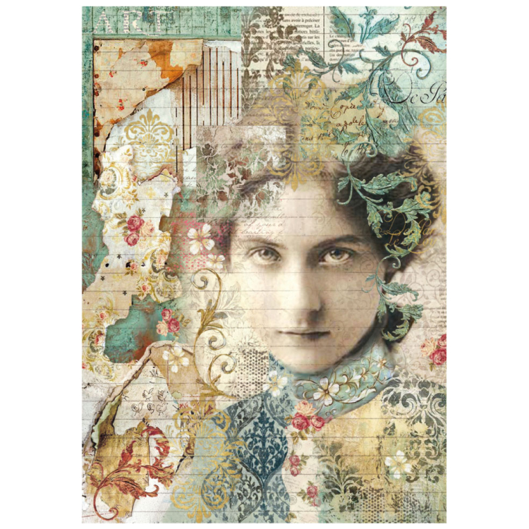 STAMPERIA DECOUPAGE RICE PAPER A4 - DFSA4267 - Image 1