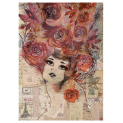 STAMPERIA DECOUPAGE RICE PAPER A4 - DFSA4373