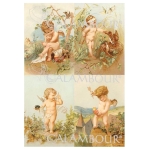 CALAMBOUR DECOUPAGE PAPER 48/33 CM - RP 72