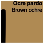 CARAN D'ACHE DRY PASTELS SOFT PASTELS BROWN OCHRE