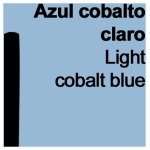 CARAN D'ACHE DRY PASTELS SOFT PASTELS COBALT BLUE LIGHT