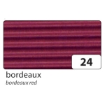 FOLIA COLORED CORRUGATED CARDBOARD 50/70 BURGUNDY