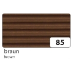 FOLIA COLORED CORRUGATED CARDBOARD 50/70 BROWN