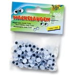 FOLIA EYES FOR DECORATION 7 MM 100 PCS
