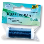 FOLIA COPPER WIRE 0.3 MM X 80 M - BLUE