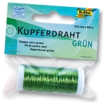 FOLIA COPPER WIRE 0.3 MM X 80 M - GREEN