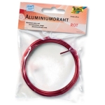 FOLIA ALUMINUM WIRE 2 MM X 5 M - RED