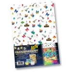 FOLIA FLOWER TRACING FOR DECORATION KIDS 115 G 23/33 CM