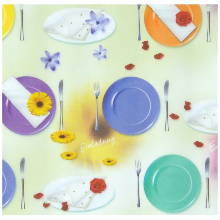 FOLIA FLOWER TRACING 50.5/70 CM. 115 G. BREAKFAST - Image 1