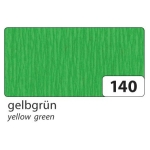 FOLIA CREPE PAPER 50CM/2.5M YELLOW GREEN