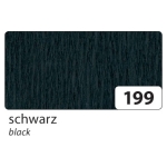 FOLIA CREPE PAPER 50CM/2.5M BLACK