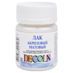 DECOLA MATTE TRANSPARENT LACQUER ON ACRYLIC BASE 50 ML