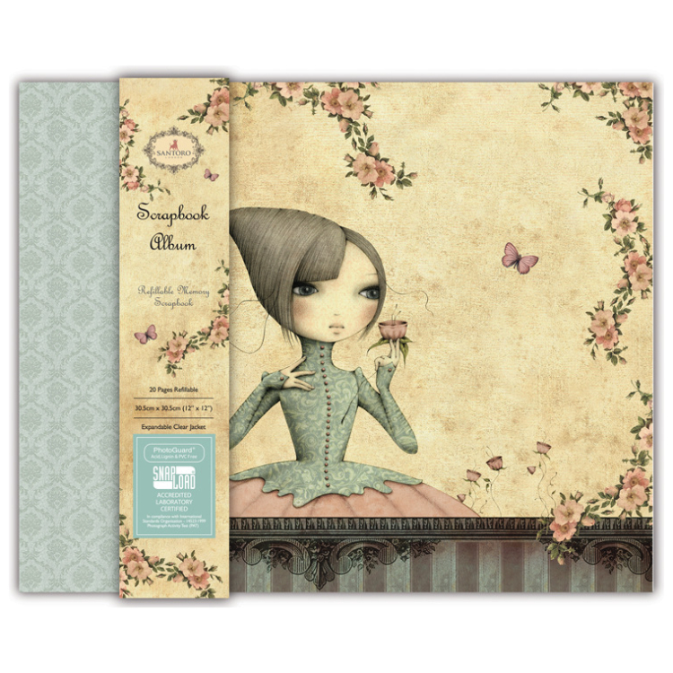 833401-90945 SANTORO DESIGNER PHOTO ALBUM 30.5/30.5 CM - SNALB001 - Image 1