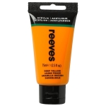 REEVES ACRYLIC PAINT 75 ML - YELLOW DARK 8341130