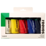 REEVES ACRYLIC PAINTS 5 CV X 75 ML-8349214