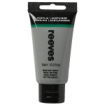 REEVES ACRYLIC PAINT 75 ML - GREY MEDIUM 8341600