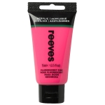 REEVES ACRYLIC PAINT 75 ML - PINK FLUORESCENT 8341840
