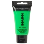 REEVES ACRYLIC PAINT 75 ML - GREEN FLUORESCENT 8341882