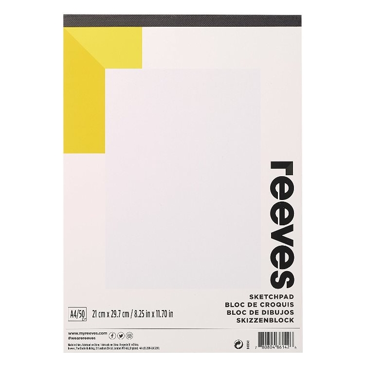 REEVES SKETCHBOOK SKIZZ 21/29.7 CM, 50 L, 150 GR-8490943 - Image 1