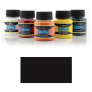 CADENCE PAINT WITH MARBLE EFFECT EBRU 45 ML. - BLACK 860