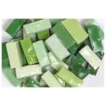 MOSAIKSTEIN MOSAIC 18/8/8 MM 200 G SM599E - GREEN MIX
