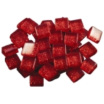 MOSAIKSTEIN MOSAIC 10X10X4 MM 100 G S84-10A-RED GLITTER