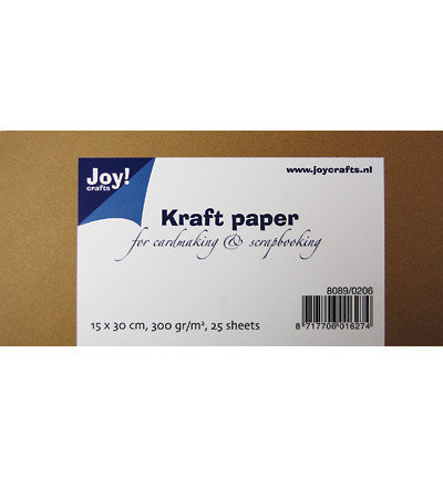 889206-107942 JOY CRAFTS KRAFT PAPER 15/30.5, 300 G - 8089/0206 - Image 1
