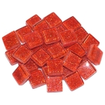 MOSAIKSTEIN MOSAIC 200 G S84-10 E - RED WITH GLITTER