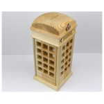 NEWART WOODEN BOX - PIGGY BANK 10/10/22 - AS-WB29