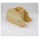 NEWART WOODEN PENCIL CASE - HEDGEHOG 14.5/7.5/9 CM - AS-WB37