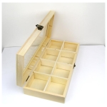 NEWART WOODEN DECORATION BOX - 29/13/5 - AS-WB47