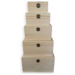 NEWART WOODEN DECORATION BOXES SET - AS-WB71 - GR041