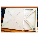 VINCENT 4/40 CM PRIMED TRIANGLE CANVAS, 280 G